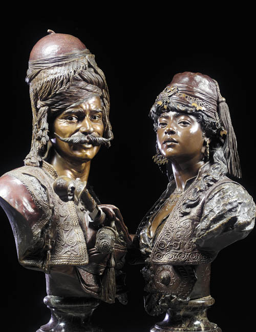 Guillemin Orientalist Busts
